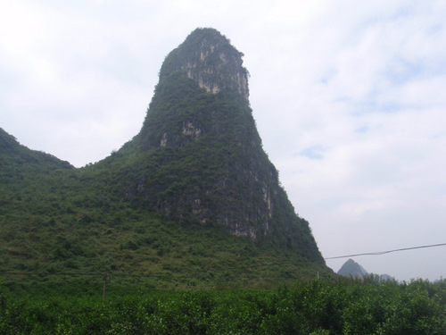 Mountains.